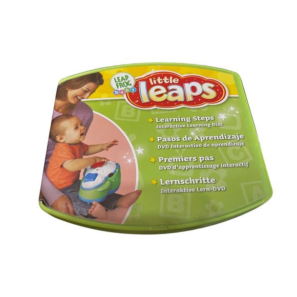Leap Frog Little Leaps- Learning Steps Disney Interactive Disc DVD 9+ Months - Picture 1 of 2